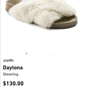 Birkenstock Shearling Daytona 😍💜😍